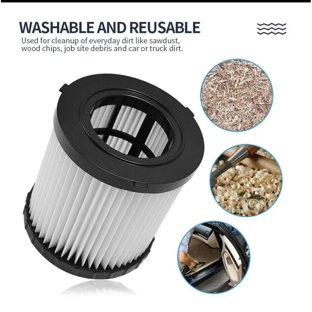 4 Pack DCV580 Wet and Dry Vacuum Hepa‎ Replacement Filter NEW